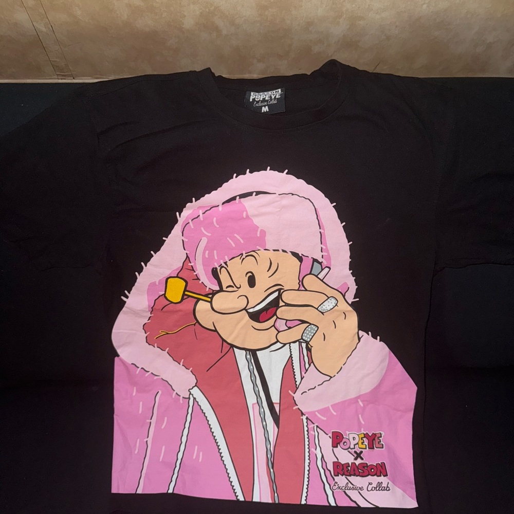 Popeye x Reason T-Shirt Size-Medium